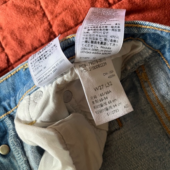 LEVI'S Ribcage Full Length Jeans - Picture 2 of 6